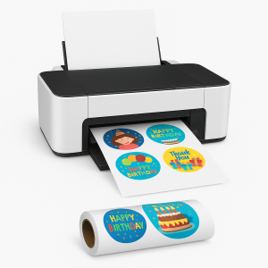 Adesivo em Papel Glossy Fotográfico - Tamanho A4 - Sem Acabamento Adesivo Glossy Fotográfico A4 4x0 -  Só Frente  Sem acabamento 