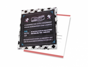 Cartão Postal 4/4 18x20cm - 250gr Triplex 250g/m² 18x20 cm 4x4 - Frente e Verso Verniz UV Frente 1/0  
