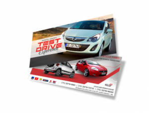 Cartão Postal 4/4 9x20cm - 250gr Triplex 250g/m² 9x20 cm 4x4 - Frente e Verso Verniz UV Frente 1/0  