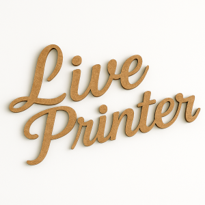 Corte e Gravação Laser MDF 3mm MDF  3mm Personalizado 4/0   