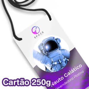 Credencial | 250g | 10x15cm | UV 1/0 Cartão DuoDesign 250g/m² 10x15 4x0 - Só Frente   