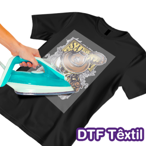 DTF Têxtil - A3 Film DTF 27x41 cm 4/0   Impressão Digital DTF