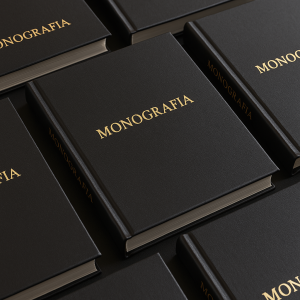Encadernação Capa Dura - TCC e Monografia Papelão 2.0 A4 1/0 - Prata ou Dourado Papel Percalux Douração Hotstamping 