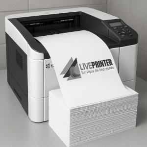 Impressão Monocromática - Frente e Verso - P/B - A4 - Sulfite 75gr Papel Offset / Sulfite 75gr A4 (21 cm x 29,7 cm) 1/1 - Preto e Branco Frente e Verso  Sem Acabamento 