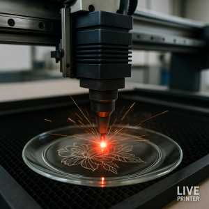Serviço de Gravação a Laser em Vidro  Personalizado Gravação a Laser   